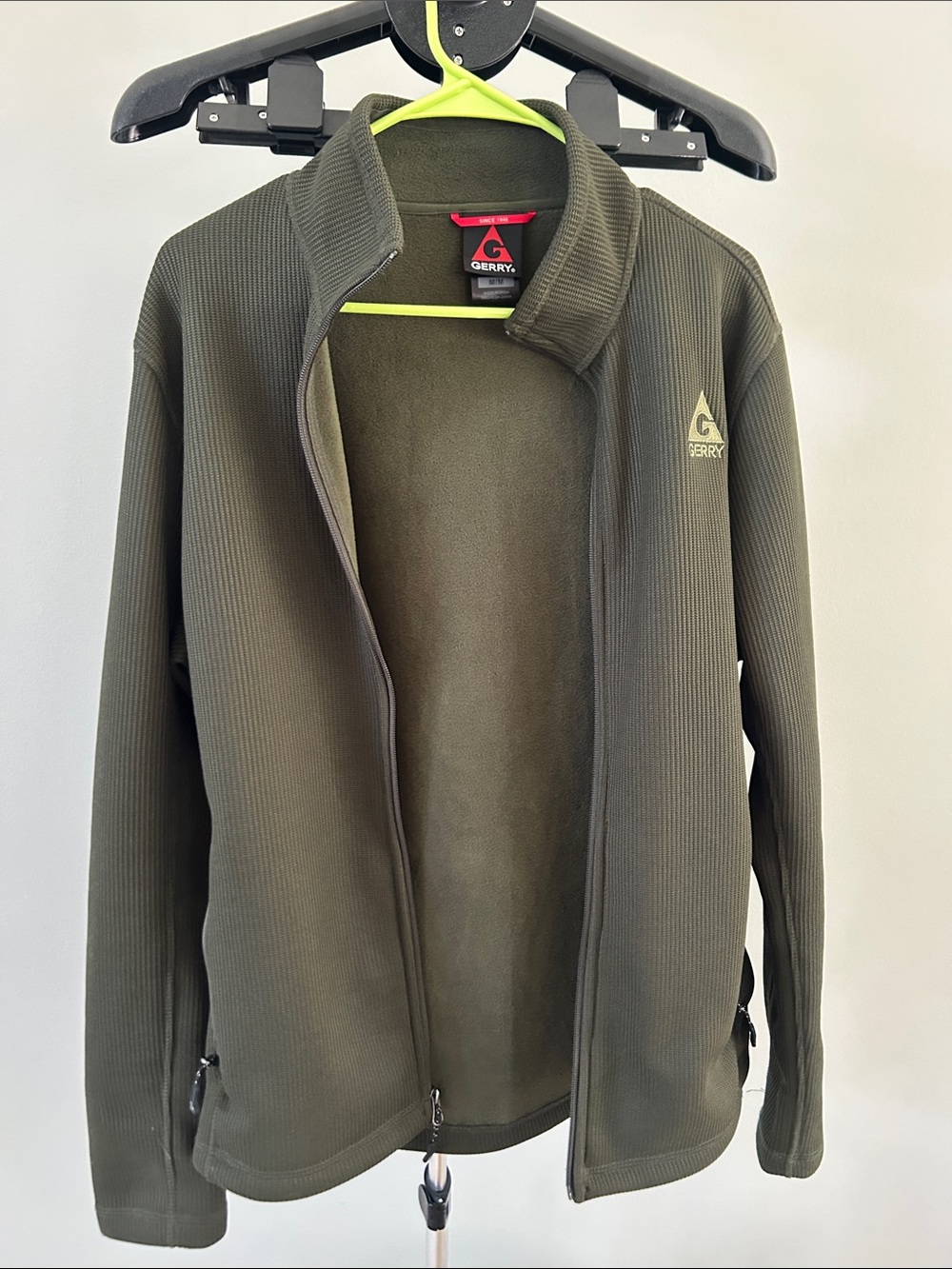 Gerry Men’s Medium Army Green Full Zip Jacket